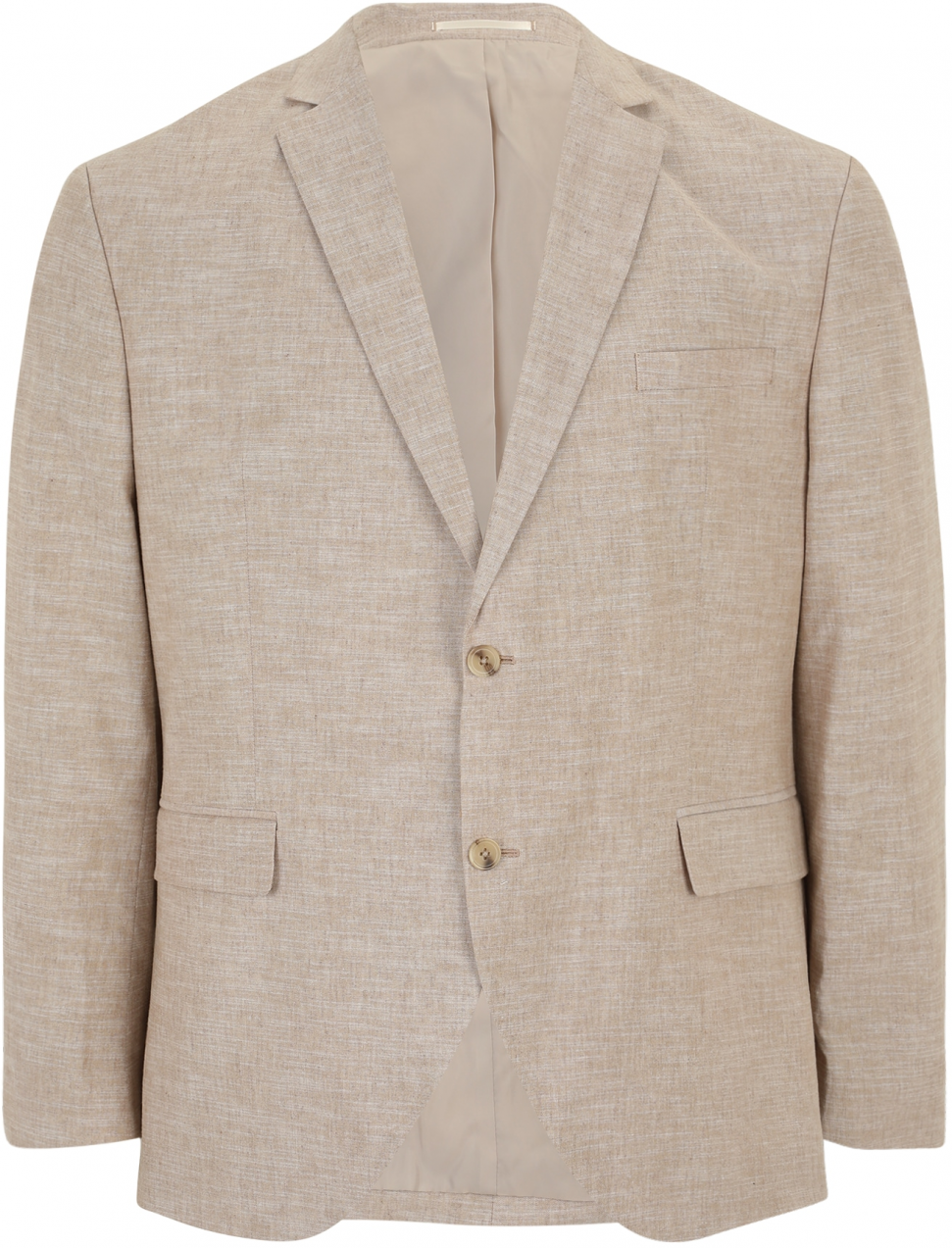 Jack & Jones Plus Sako  béžová melírovaná