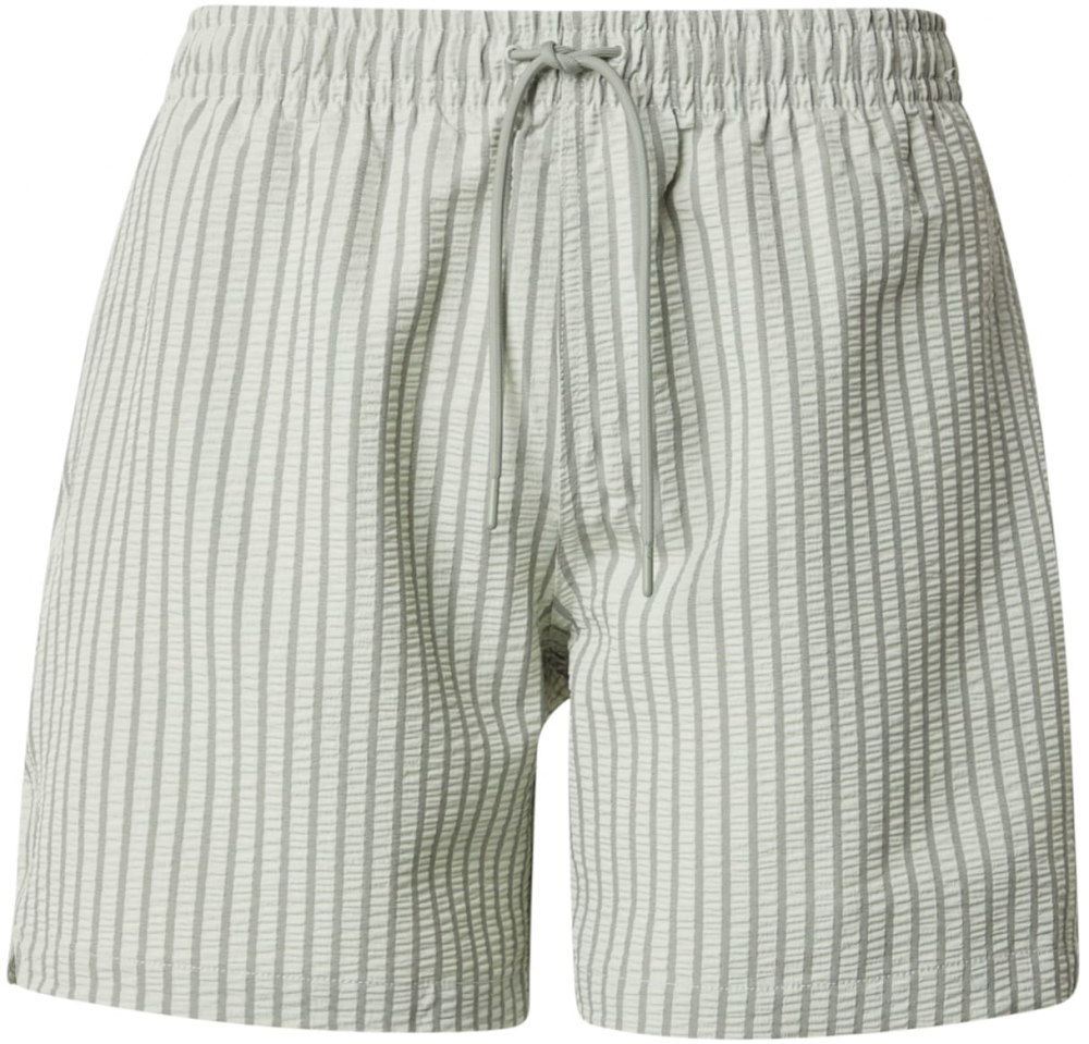 Abercrombie & Fitch Plavecké šortky  olivová / pastelovo zelená