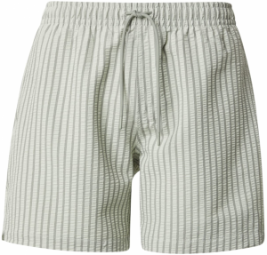 Abercrombie & Fitch Plavecké šortky  olivová / pastelovo zelená