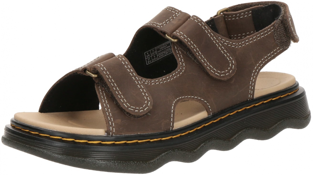 Dr. Martens Otvorená obuv 'VIRDEN'  tmavohnedá