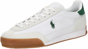 Polo Ralph Lauren Nízke tenisky 'HESTER'  svetlosivá / zelená / biela