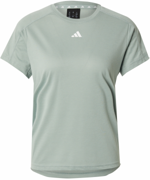 ADIDAS PERFORMANCE Funkčné tričko 'Train Essentials'  pastelovo zelená / šedobiela