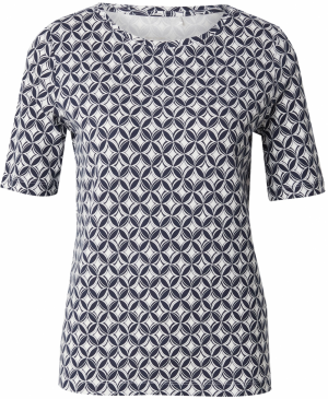 GERRY WEBER Tričko  námornícka modrá / biela
