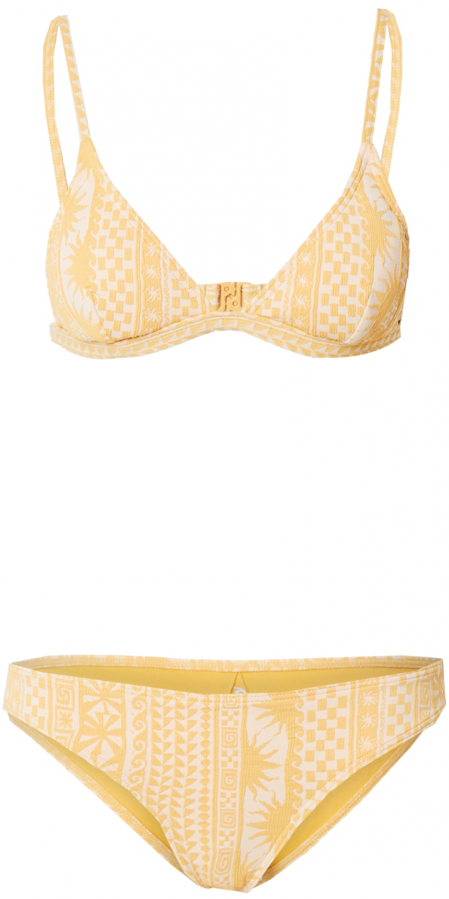 RIP CURL Bikiny 'LA JOYA'  oranžová / biela ako vlna