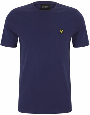 Lyle & Scott Tričko 'Plain'  námornícka modrá