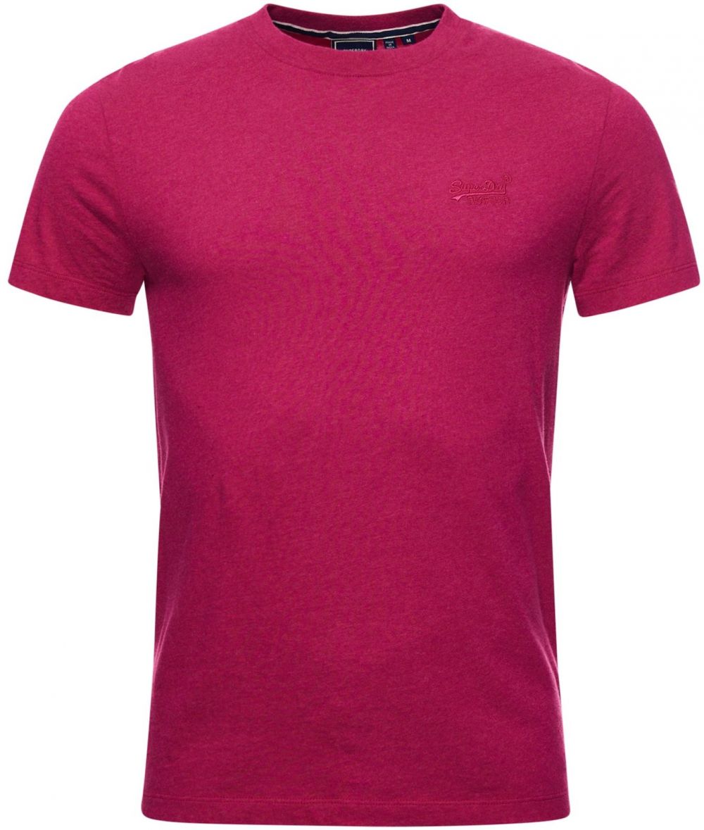 Superdry Tričko 'Essential'  námornícka modrá / purpurová