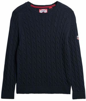 Superdry Sveter  námornícka modrá