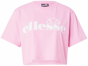 ELLESSE Tričko 'SILO'  ružová / biela