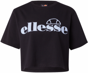 ELLESSE Tričko 'Silo'  čierna / biela
