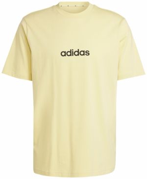 ADIDAS SPORTSWEAR Funkčné tričko 'Essentials'  pastelovo žltá / čierna