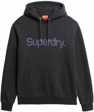 Superdry Mikina 'City'  čadičová / čierna