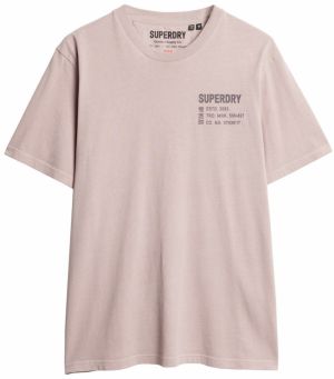 Superdry Tričko  tmavošedá / tmavosivá