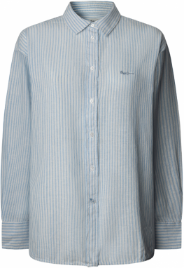 Pepe Jeans Blúzka 'Dream'  svetlomodrá / šedobiela