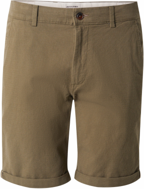 JACK & JONES Chino nohavice 'JPSTFury'  olivová