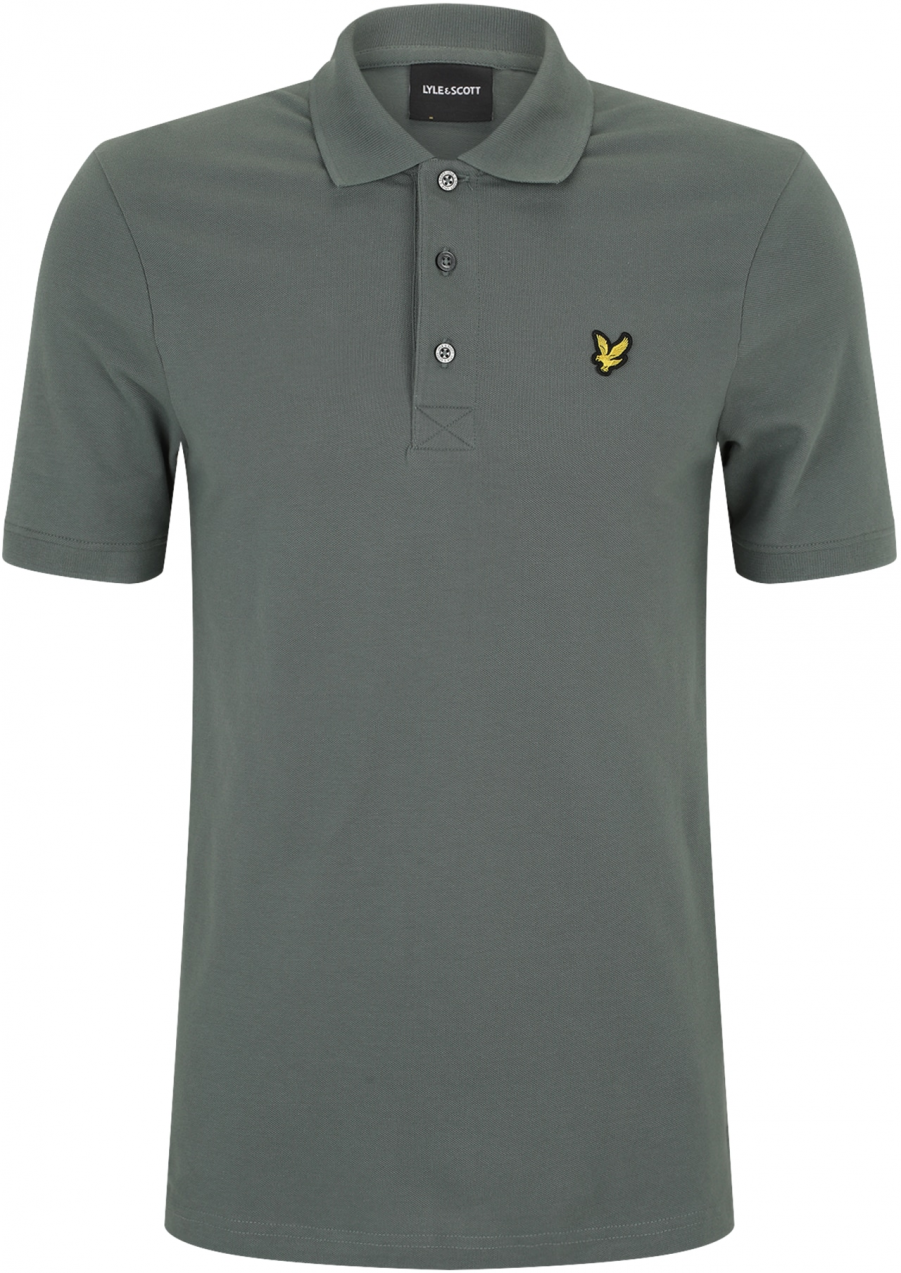 Lyle & Scott Tričko  žltá / jedľová / čierna