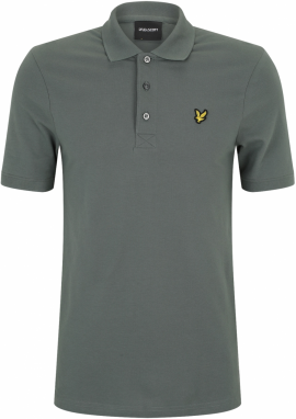 Lyle & Scott Tričko  žltá / jedľová / čierna