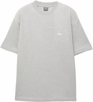 Pull&Bear Mikina 'STWD'  svetlosivá