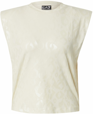 EA7 Emporio Armani Top  béžová / svetlosivá