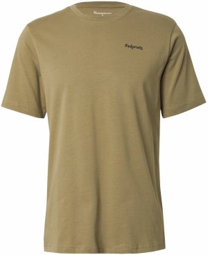 KnowledgeCotton Apparel Tričko  kráľovská modrá / hnedá / žltá / olivová