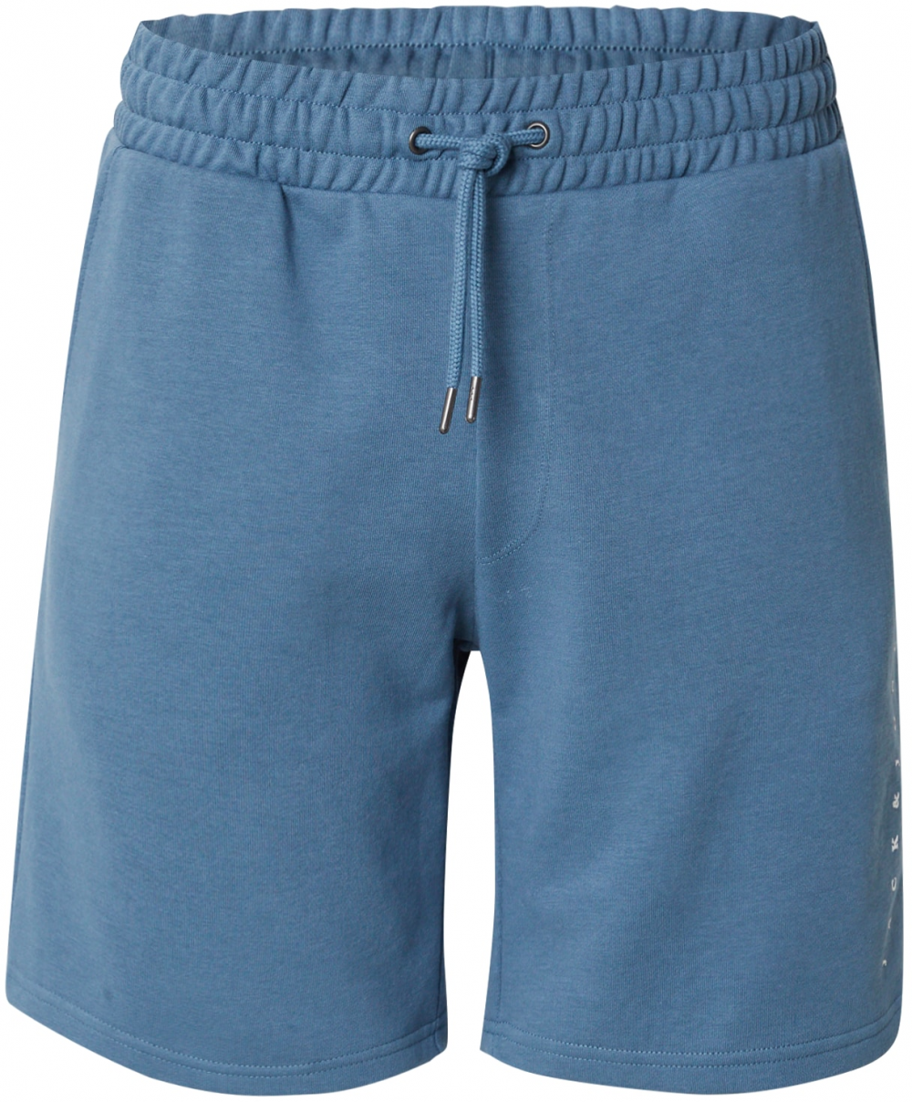 JACK & JONES Nohavice 'JPSTGordon Star'  modrosivá / biela