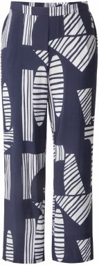 Vero Moda Curve Nohavice 'VMCJOSIE'  námornícka modrá / biela