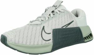 NIKE Športová obuv 'Metcon 9'  svetlosivá / svetlozelená / tmavozelená