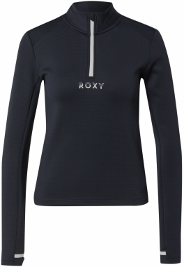 ROXY Funkčné tričko 'BOLD MOVES'  svetlosivá / čierna