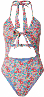 RIP CURL Jednodielne plavky  zelená / pastelovo oranžová / pitaya / červená