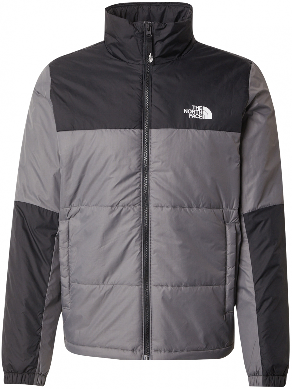 THE NORTH FACE Zimná bunda 'GOSEI'  sivá / čierna
