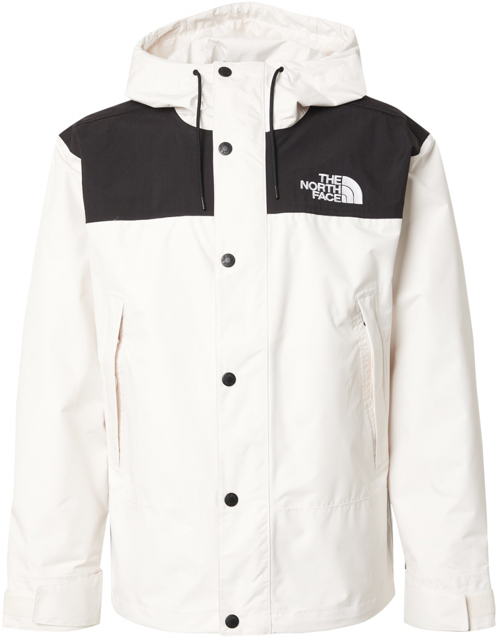 THE NORTH FACE Funkčná bunda 'REIGN ON'  čierna / biela