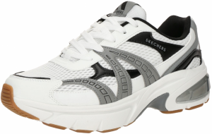 SKECHERS Nízke tenisky 'Shadow-Stellar'  sivá / čierna / biela