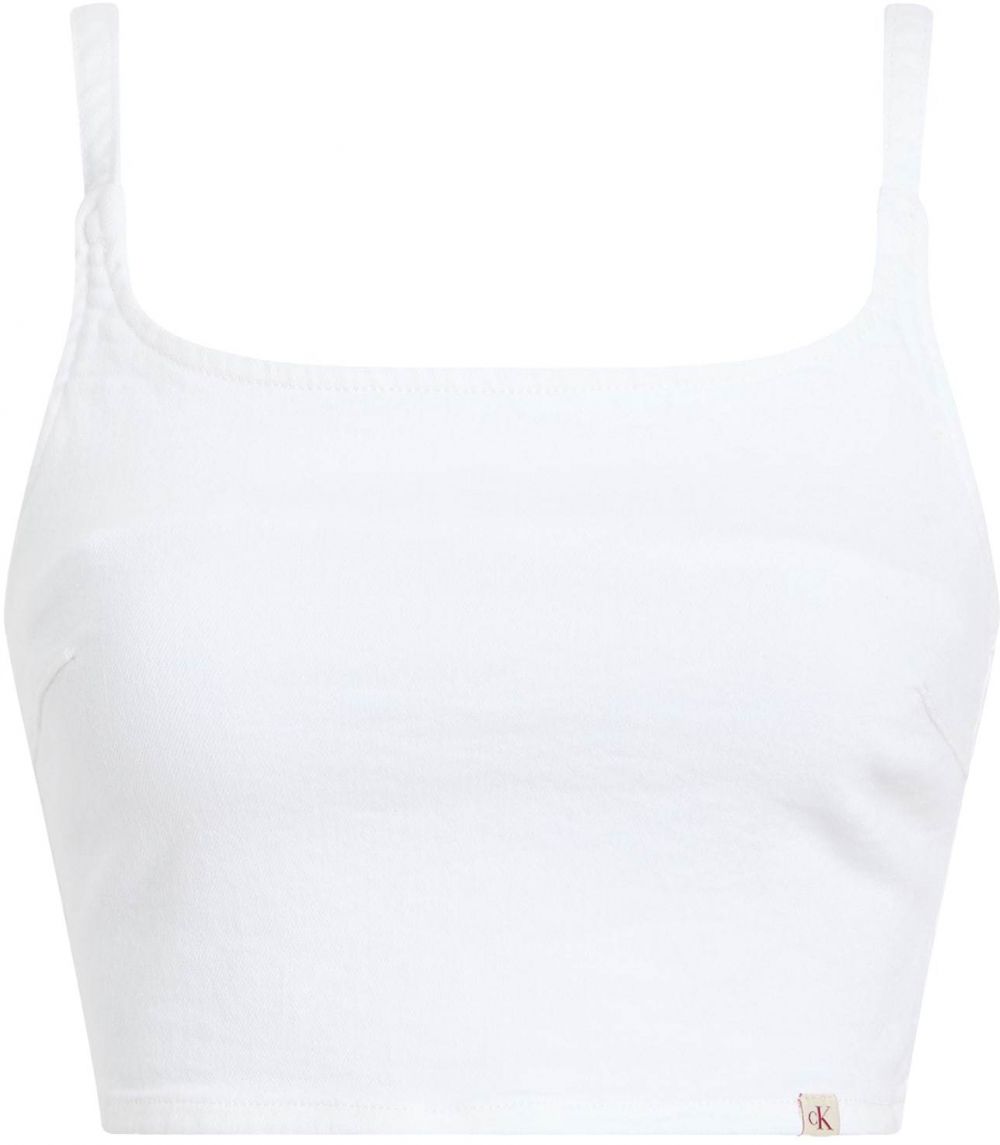 Calvin Klein Jeans Top  biely denim