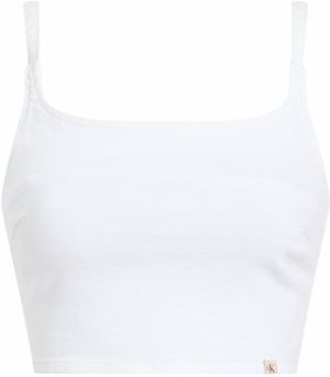 Calvin Klein Jeans Top  biely denim