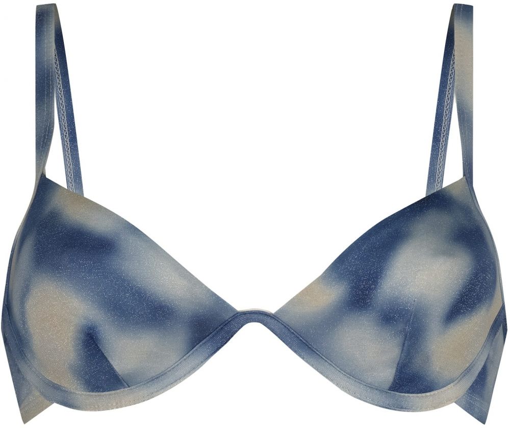 Hunkemöller Bikinový top 'Lagoa'  modrá / biela