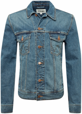 WRANGLER Prechodná bunda 'CLASSIC JACKET'  modrá denim