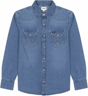 WRANGLER Košeľa '27MW'  modrá denim