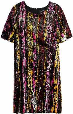 Desigual Šaty 'Sequin'  zmiešané farby