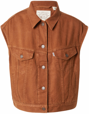 LEVI'S ® Vesta 'SHRUNKEN 90S VEST STOP FLAXING IN LINEN DENIM'  pueblo