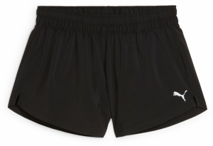 PUMA Športové nohavice 'Tad Essential 3'  čierna / biela