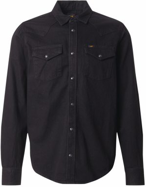 Lee Košeľa 'REGULAR WESTERN SHIRT'  čierna