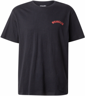 WRANGLER Tričko 'GRAPHIC TEE'  červená / čierna / biela