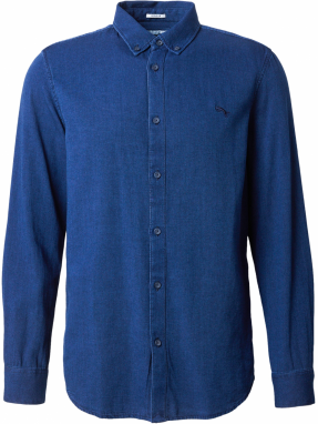 WRANGLER Košeľa 'OXFORD SHIRT'  čierna