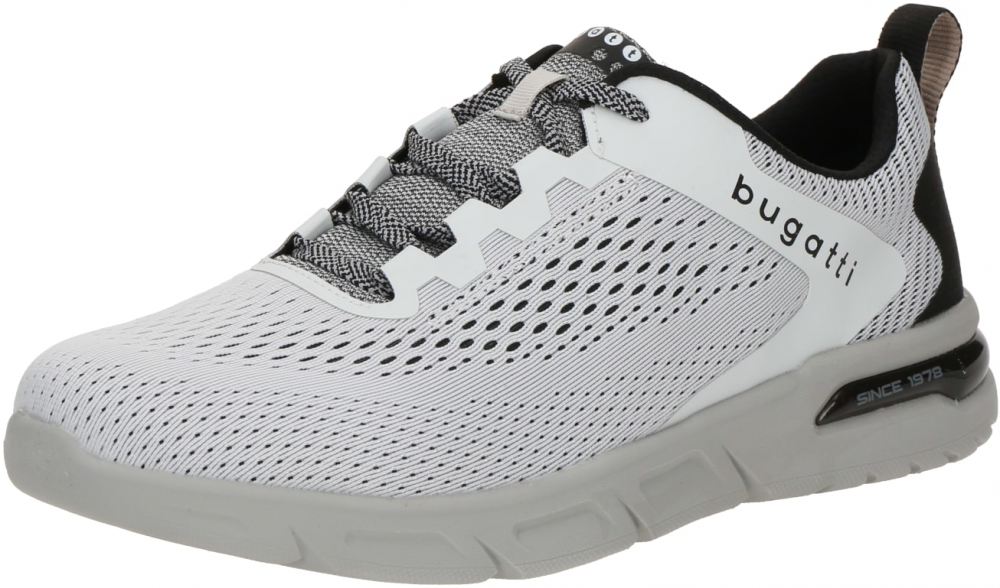 bugatti Nízke tenisky  sivá / čierna / biela