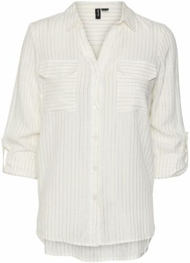 VERO MODA Blúzka 'VMBUMPY'  zlatá / biela