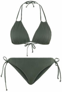 LSCN by LASCANA Bikiny 'Egitura'  olivová