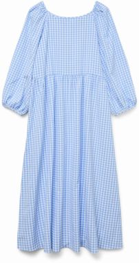 VERO MODA Šaty 'VMVICHY'  svetlomodrá / biela