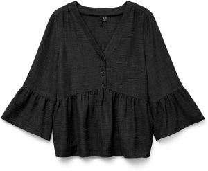 VERO MODA Blúzka 'VMMELONY'  čierna