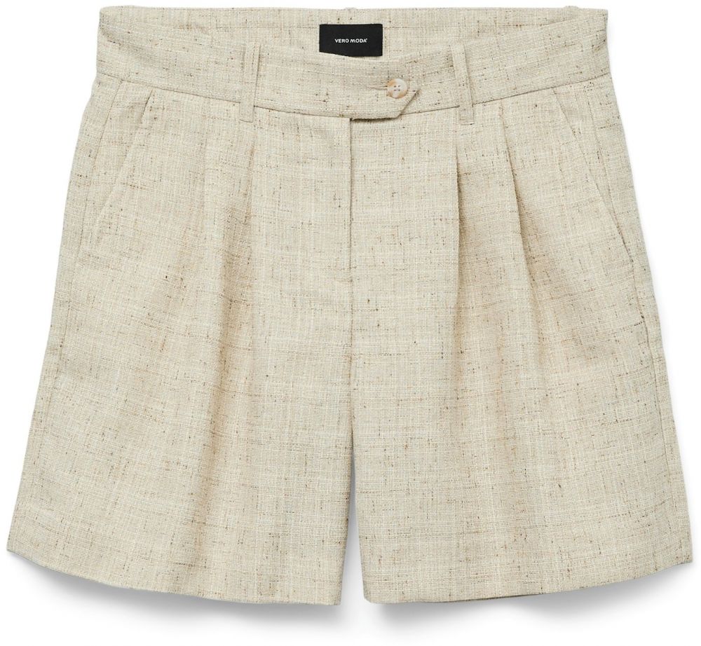 VERO MODA Plisované nohavice 'VMMAJ'  béžová