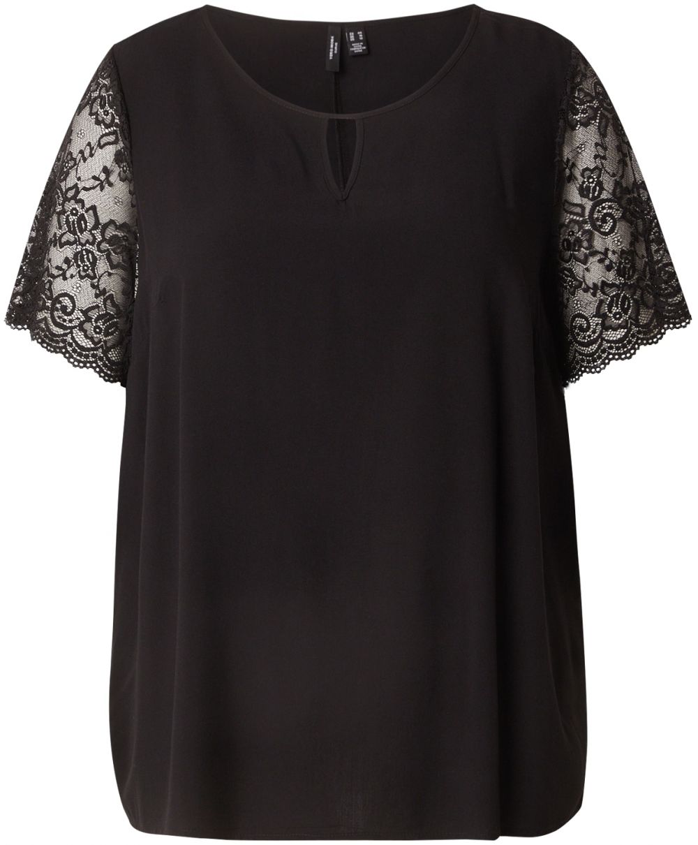 Vero Moda Curve Blúzka 'VMCRUSK'  čierna
