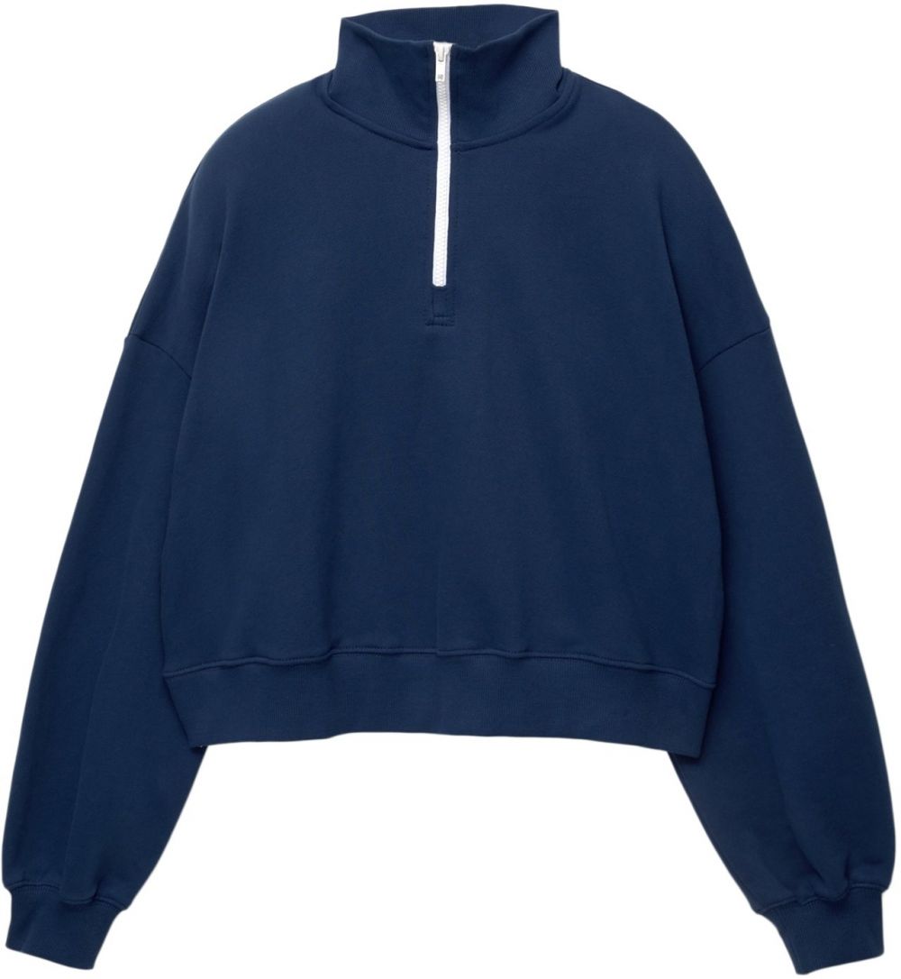 Pull&Bear Mikina  námornícka modrá